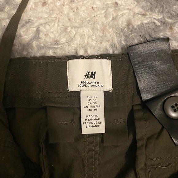 H&M Pants Hm Military Cargo Pants Poshmark
